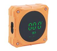 LOVIVER Inclinomètre numérique, jauge d'angle numérique, rapporteur électronique portable haute performance 4x90° pour le travail du bois et la maçonnerie, Orange