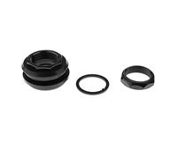 LOVIVER Jeu de Direction Fileté Extérieur Vélo Roulement Bicyclette Cartouche Étanche Plastique pour Tube 286mm Convient Réglage Atelier Mécanique, Noir