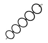 LOVIVER Jouet d'escalade pour Serpent, Anneau d'enrichissement pour Serpent, balançoire, Perroquet, lézard, Gecko, Python, Anneaux, 5 Anneaux