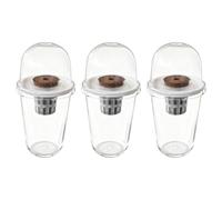 LOVIVER Kit de Culture Hydroponique en Godets pour Plantes D'intérieur et D'extérieur, Contenant de Plantation pour Betteraves, Kit de 3