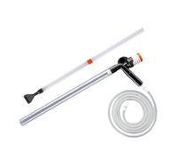 LOVIVER Kit de Nettoyage de Gravier pour Aquarium, Manuel et Polyvalent, avec Bouton-Poussoir d'air et buse Longue, Outil de Nettoyage pour Aquarium,