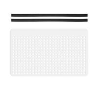 LOVIVER Kit de Protection pour Skimmer de Piscine : Filet de Skimmer Robuste, Accessoires Professionnels, Grille de Protection en PVC pour Jardin et