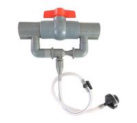 LOVIVER Kit d'irrigation à Tube Venturi Injecteur Venturi Efficace avec Filtre Connexion Rapide Contrôle du débit Kit d'arrosage Mélangeur, pour Tube 32 Mm