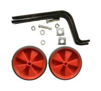LOVIVER Kit stabilisateurs vélo montés sur châssis, Roues Support pour vélo Enfant, stabilisateurs pour garçon et Fille, Rouge