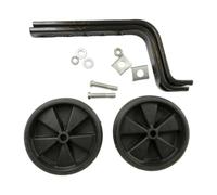 LOVIVER Kit stabilisateurs vélo montés sur châssis, Roues Support pour vélo Enfant, stabilisateurs pour garçon et Fille, Noir