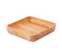 LOVIVER ladier Bois Catchc Robuste | Stable, ladier Carré, Vaisselle, Cuisine, hors-d'œuvre, 18.5cm