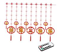 LOVIVER Lampe de Guirlande de Chinois pour la décoration de fenêtre de Porche extérieur à la Maison, Style A