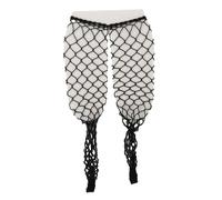 LOVIVER Legging de poupée en résille, échelle 1/6, bas haut, accessoires décontractés, tenue féminine, chaussettes sans couture pour figurines féminines de 12, noir