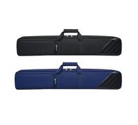 LOVIVER Lot de 2 étuis de Rangement pour Queues de Billard, Légers, Fermeture éclair et Poche Avant