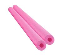 LOVIVER Lot de 2 frites de piscine flottantes de 150 cm (59 pouces), à noyau creux, réutilisables et légères, en mousse, pour la natation, les jeux aquatiques, Rose