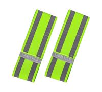 LOVIVER Lot de 2 Sangles Réfléchissantes pour Pantalon de Vélo, pour La Marche, Le Jogging et La Course à Pied