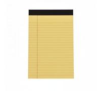 LOVIVER Lot de 3 Blocs-notes Lignés, Format Légal, Reliure Cartonnée Adhésive, Papier Lisse En Pâte de Bois, Idéal pour Le Bureau, Les et Les, 4 pièces