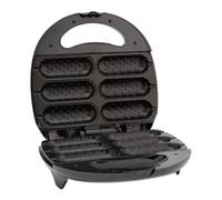 LOVIVER Machine à Hot-Dogs Corn Dog Maker, Bricolage Fabrication de Boulangers Alimentaires, 6 Hot-Gogs Dog Maker Boulanger de Cuisine Antiadhésif Électrique