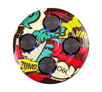 LOVIVER Machine de Boxe Musicale, Cible Musicale Rythmique, Cible Murale de Boxe électronique pour l'entraînement de karaté en intérieur, B