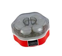 LOVIVER Machine de yogourt automatique du fabricant de yogourt électrique yogourt à maisons maison avec 7 pots en verre 1.4L pour la fête de restauration