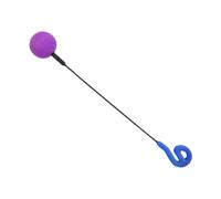 LOVIVER Maillet de friction pour gong avec tête sphérique en caoutchouc, maillet résonnant pour gong pour le méditation, jeu incroyable, bains