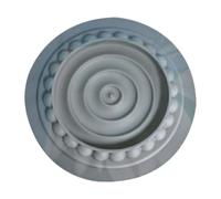 LOVIVER Mat d'alimentation Lent Jouet de Chien Non Glisser pour Les Tenir occupé, Gris