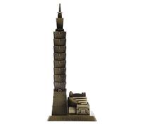 LOVIVER Merlion Building Model of Singapore, Taipei 101 Tour, 20cm