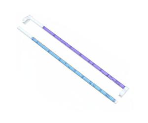 LOVIVER Outil d'Apprentissage Erhu avec Repères à Grans Lettres pour Maîtriser les Relations Gammes et la Transposition pour Jeunes Apprenants et, 36CM Coloré 2PCS