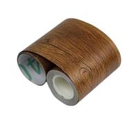 LOVIVER Papier Peint PVC Effet Bois Autoadhésif pour Changement de Style Rapide avec Mesure Intégrée Adapté à la Rénovation de Miroirs Placards Convient à la, 10cmx10m, Bois De Hackberry