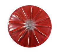 LOVIVER Pièces pour Racler Crème du Mixeur, Ustensiles de Cuisine Professionnels Compacts et Essentiels, Accessoire Gratteur Anti-Projections pour Mélangeur, Accessoire pour Pâtissier Efficace, Rouge