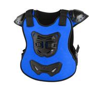 LOVIVER Plastron Cyclisme pr t Respirant Protection ngles Ajustables Léger Protection Thoracique pr à Rltes, Bleu