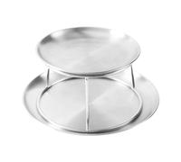 LOVIVER Plateau de Fruits de mer, Ensemble de Plateaux de Fruits de mer, Tendance, léger, Plateau à gâteaux, thé de l'après-midi, Support de Plateau à Pizza, Ensemble de Supports à Plateaux
