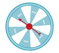 LOVIVER Plateau tournant Mural pour Prix, Roue de Fortune, Roulette pour Carnaval, supermarché, Style C
