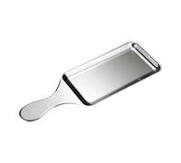 LOVIVER Plateaux de Service Plateau Alimentaire Vaisselle Assiette à dîner Assiette à Sushi Plat à Sushi Plateau à Sashimi pour Cuire à la Vapeur Poisson, 33.1x11.5cm Argent