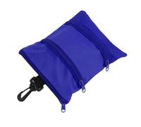 LOVIVER Pochette Transport pour Tees, Transport pour balles avec Boucle rotative, Porte-Objets Valeur Portable pour Hommes et, Bleu