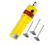 LOVIVER Ponceuse électrique pour queues de Billard, Outil de réparation Portable, Accessoires Jaunes pour Un Entretien Facile des Pointes, rectifieuse 16 x, 3 Gros Conseils