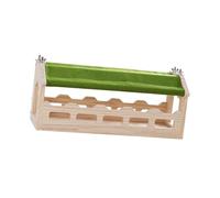 LOVIVER Pont en Bois décoratif Robuste Compact Facile à Nettoyer abri Habitat Jouet pour gerbilles écureuil sautant Repos