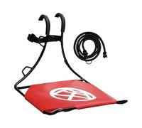 LOVIVER Porte-Bagages Avant pour vélo, Panier léger et Multifonctionnel, idéal pour Le Parc, la Plage et Les activités de Plein air. Parfait pour Le Parc, la, Rouge Noir