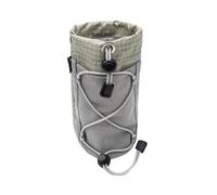 LOVIVER Porte-Bouteille d'Extérieur pour Bandoulière de Sac à Dos, Pochette Multifonction pour Bouteille d'eau, Pochette Isotherme en Nylon et PVC, Léger, Installation Facile, Portable, Gris