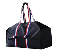 LOVIVER Porte-bûches cheminée, Panier à Bois avec poignées, à Main pour, Camping, extérieur, Barbecue, intérieur