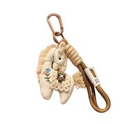 LOVIVER Porte-clés Cheval, Pendentif, Porte-clés Animal, Cadeau, breloque pour Sac, Portefeuille, clés de Voiture, projets DIY, Sac à Main, Sac à Dos