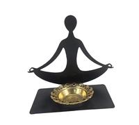 LOVIVER Porte-encens en forme de cône de, ornement de bureau, centre de table moderne, brûleur d'encens pour bureau, spa, salon, décoration de la, Style B