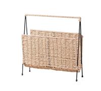 LOVIVER Porte-revues présentoir Porte-journaux 14x2x14 Pouces décoration pour canapé ou Chevet de Chambre