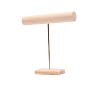 LOVIVER Présentoir à Bijoux en Bois Rack Tour Bracelet Support de Rangement Organisateur pour Chouchous Vitrine, Bijouterie, L