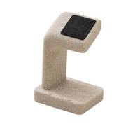 LOVIVER Présentoir de Montre Compact, vitrine, Cadeau, Accessoire, décoratif, Support de Rangement, Support de Montre Intelligente Unique pour Magasin de, Beige