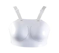 LOVIVER Protège-Poitrine, Unisexe pour Enfants, équipement de karaté, Escrime, Poitrine de Sport pour MMA Baseball Taekwondo Football Kickboxing, Femme L 95-99cm