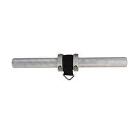 LOVIVER Renforcement Avant-bras Barre Poignet Rouleau Ajustable Aluminium Corde Nylon Prise Sûre Entraînement Intensif Adaptation Sportif Domicile Centre Remise en Forme, Enrouleur De Poids Tressé