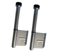 LOVIVER Ressort de poussée pour porte de garage, pièces pour système d'ouverture de porte de garage, installation facile, robuste, quincaillerie gauche et, 15 Pouces