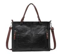 LOVIVER Sac à Bandoulière pour Femmes, Accessoire d'anniversaire, Escapade Printanière, Noir