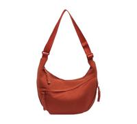 LOVIVER Sac à bandoulière Simple Sac à Corps croisé en Nylon pour Le Travail Walking Street Outdoor Riding, Orange