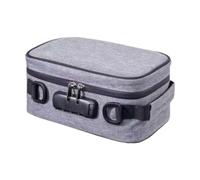 LOVIVER Sac à l'odeur de l'odeur avec Combinaison Lock Organisateur de Boîtier de Berceau de Rangement Sac de Rangement Argent Men