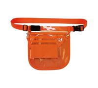 LOVIVER Sac Banane pour infirmière, Tablier, Sac de Hanche avec Boucle à dégagement Rapide, Ceinture d'organisation des Soins Infirmiers, Orange