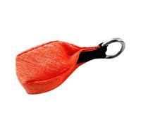 LOVIVER Sac de Lest d'escalade Doté d'un Anneau Rond en Acier Inoxydable Sangle en Polypropylène Forte Tissus Oxford Robustes Microfibre Sécurisée Conçu pour, Orange, comme décrit