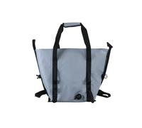 LOVIVER Sac de Rangement Pêche Compact Isotherme avec Poche Maillée Fermeture Solide Poignée Pratique Transport Cabillaud Camping, Gris, 40L
