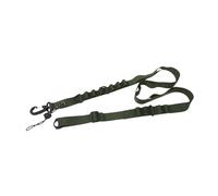 LOVIVER Sangle de Rangement de Camping Lanière Extérieure pour Tente Corde D'Accrochage Multifonction Boucle Métallique Haute Résistance pour Camping Jardinag, Vert